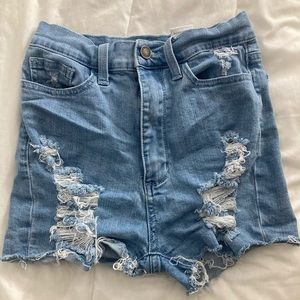 Fashion Nova Distressed Shorts